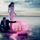 Illustration for article titled Veuve Globalight Cools Your Champagne, Gives Romantic Glow Too